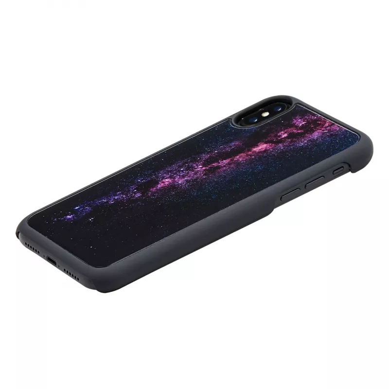 iKins Milky Way funda para iPhone XS/X, negra, K1696J