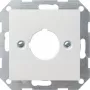 GIRA 027227 Placa mural/Tapa de interruptor Blanco (027227)