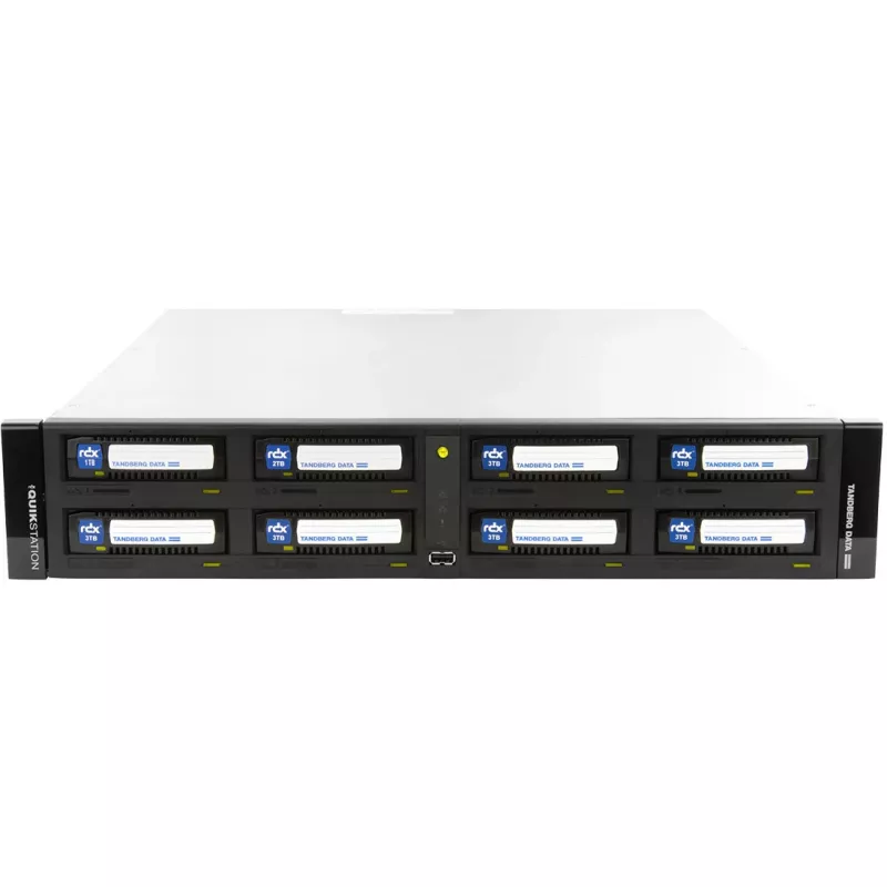 Tandberg RDX QuikStation 8 RM 8 bahías 2x 10Gb Ethernet 2U NUEVO