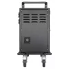 Manhattan Carro/Carrito de carga de 32 tomas por USB-C para iPad hasta 13 pulgadas, MacBook Air hasta 13 pulgadas y Chromebook hasta 14 pulgadas, también otros tablets/smartphones (con cable dispositivo a USB-C), compartimentos 330x22x235 mm, cable de carga de dispositivo no incluido (recomendado cable USB-C 35