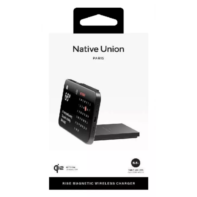 Native Union Rise Solo cargador inalámbrico Qi2