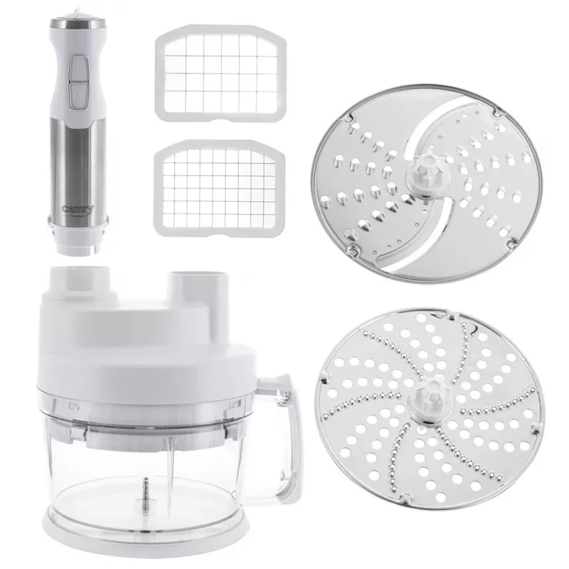Batidora de mano con set Camry CR 4623 1600 W blanca