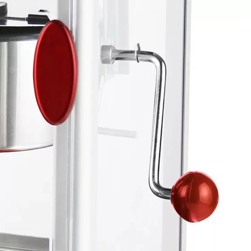 Emerio POM-120650 máquina de palomitas, 360 W, roja/plata