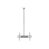 Sunne PL-C62 - Kit de montaje (soporte de techo) - para pantalla plana - Acero - Plata - Tamaño de pantalla: 94-160 cm (37-63 inch)
