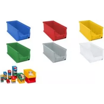 Caja de almacenamiento allit ProfiPlus 456290, organizador de plástico 125×150×320 mm, azul