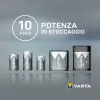 Varta pila de litio CR123A 3V 1600mAh para cámara