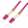 LogiLink FC4LC01 Cable de conexión de fibra óptica violeta [1x conector macho LC/UPC - 1x - cable - digital/visualización/vídeo (FC4LC01)]
