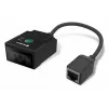 Lector de códigos de barras fijo Newland FM431 Barracuda Pro 1D/2D CMOS con cable negro