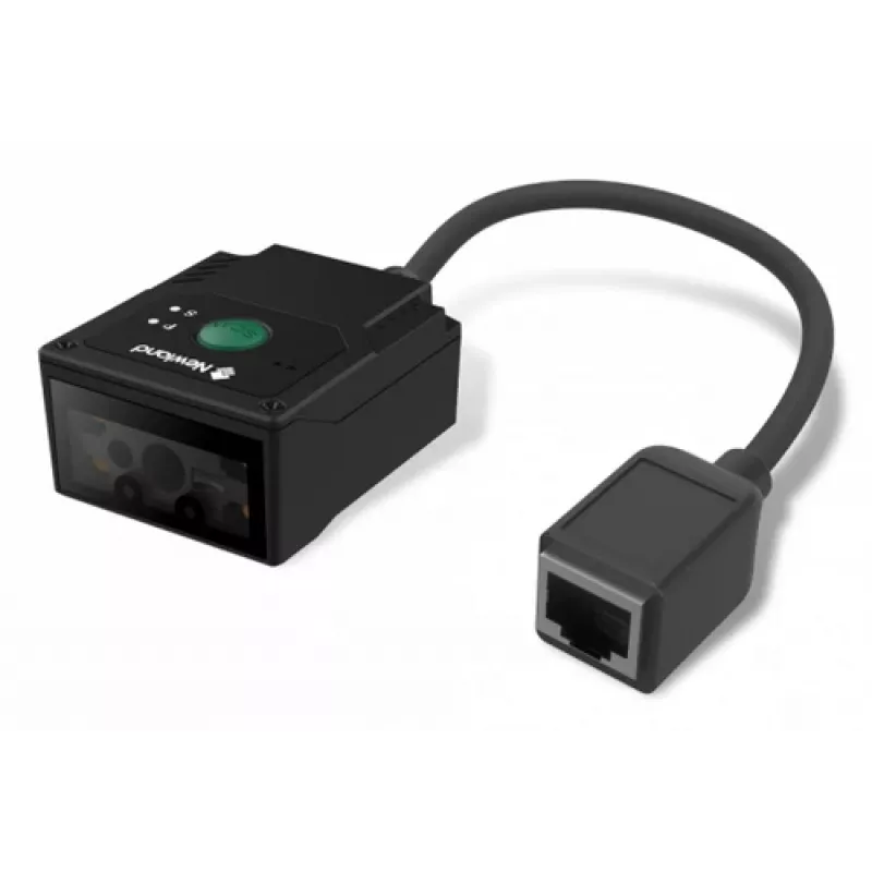 Lector de códigos de barras fijo Newland FM431 Barracuda Pro 1D/2D CMOS con cable negro