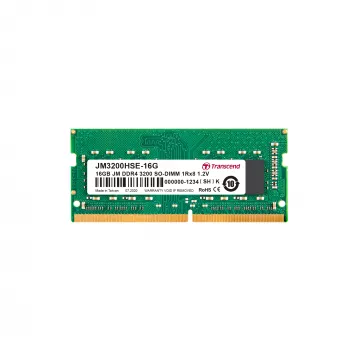 Transcend JetRAM - DDR4 - Módulo - 16 GB - SO DIMM 260-PIN