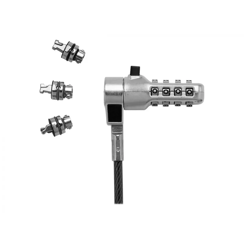 Candado de cable DICOTA D31717 negro 2 m