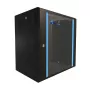 Armario de montaje en pared Extralink Extralink Rackmount cabinet 12U 600x450 negro