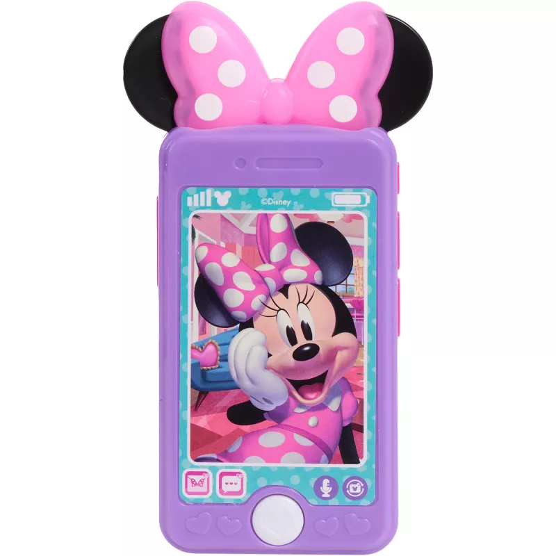 Disney Junior Minnie Mouse Chat With Me set de teléfono, juego de rol