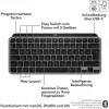 Teclado Logitech MX Keys Mini para Mac QWERTZ alemán negro gris