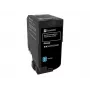 Lexmark - Alto rendimiento - cian - Original - Cartucho de tóner LCCP - para Lexmark CS720de, CS720dte, CS725de, CS725dte, CX725de, CX725dhe, CX725dthe (74