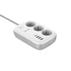 Regleta Tellur TLL331521 regleta inteligente WiFi con 3 tomas, PD 30W, QC 18W