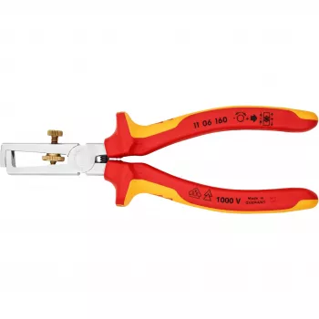 Pelacables Knipex 11 06 160 Naranja, Rojo