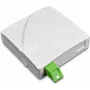 Lightwin roseta de pared FTTx para 2 acopladores SC simplex, sin pigtails, blanca FTTx (FTTH WALL OUTLET 2)