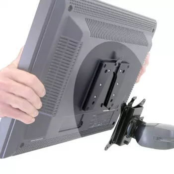 Soporte LCD Ergotron Quick Release 60-589-060 negro metal