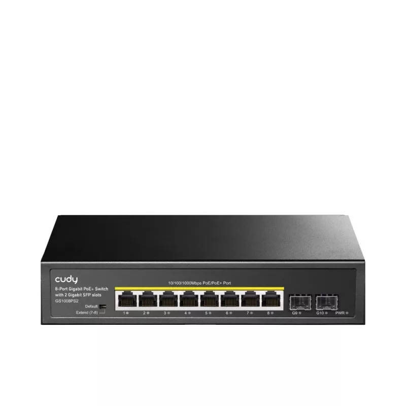 Switch no gestionado Cudy GS1008PS2 Gigabit Ethernet 8 puertos PoE