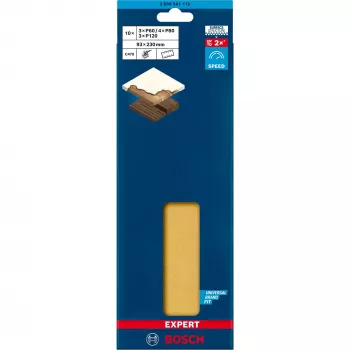 Hoja de lijado Bosch EXPERT 2608901112 93x230 mm – set de 10 unidades