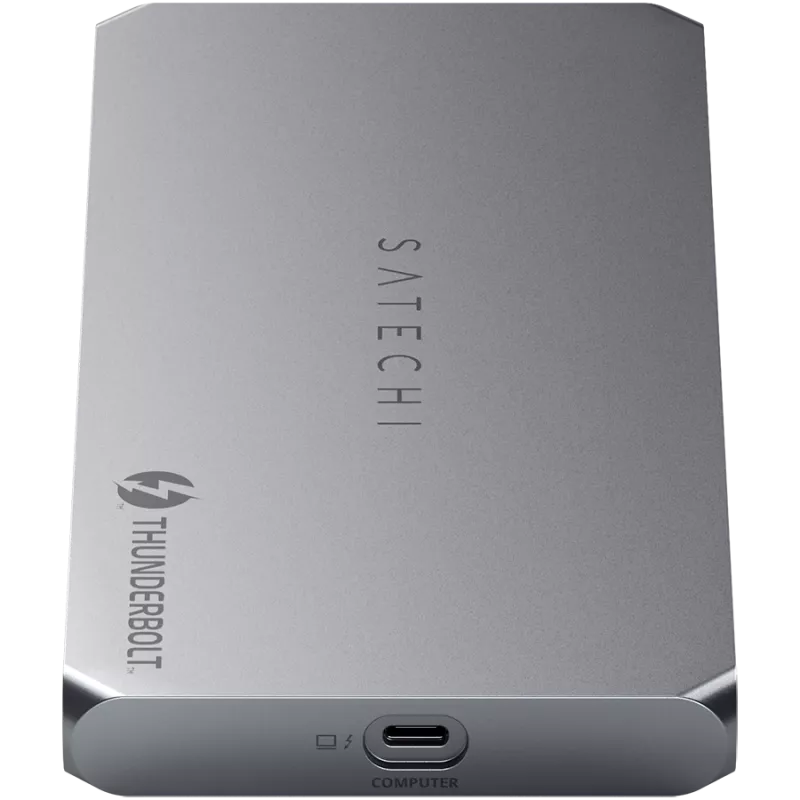 Satechi Thunderbolt 4 Dock ST-DT4MDM-EU — estación de acoplamiento Thunderbolt 4, 2× HDMI 2.0, 2× USB-A 3.2
