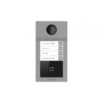 Portero automático con vídeo Hikvision DS-KV8413-WME1(C) 2 MP gris IP65
