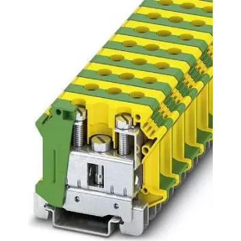 Phoenix Contact UTI 35-PE – borne de puesta a tierra de instalación UTI 35-PE verde-amarillo (3074091)