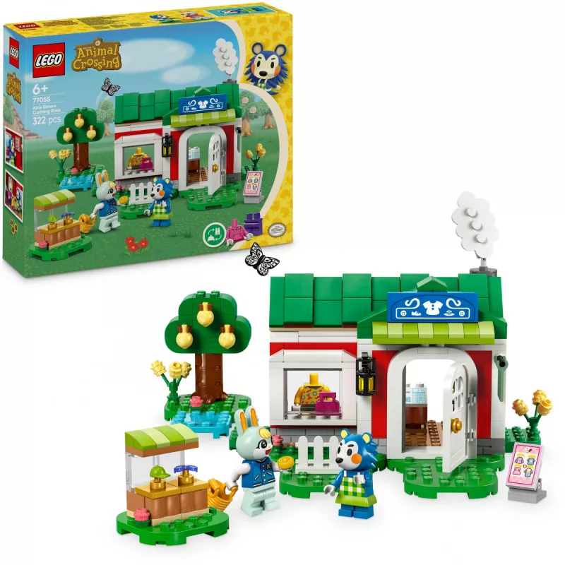 Animal Crossing 77055 Tienda de ropa de las hermanas Schneider