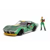 Coche Jada Toys Street Fighter 1969 Chevrolet 1:24 metal verde