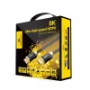 Cable HDMI GEMBIRD CCBP-HDMI8K-AOC-20M, 20 m, HDMI 2.1, 48 Gbit/s, Type-A dorado, negro