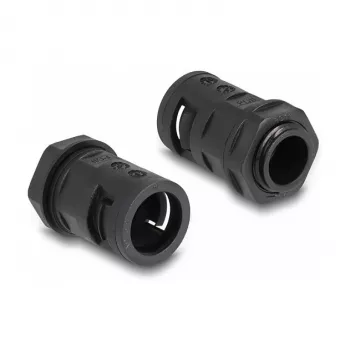 Funda de cables DeLOCK 60463 negro plástico 15,8 mm x 2 m