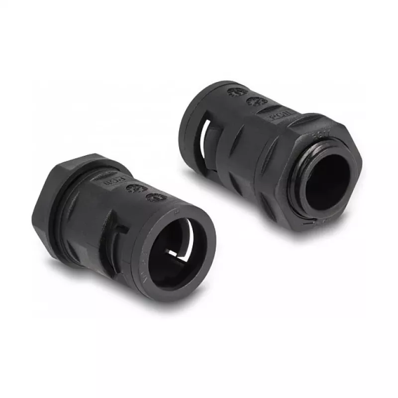 Funda de cables DeLOCK 60463 negro plástico 15,8 mm x 2 m