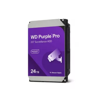 Disco duro interno Western Digital Purple Pro WD241PURP 24 TB 7200 rpm 3,5 pulgadas SATA 512 MB caché