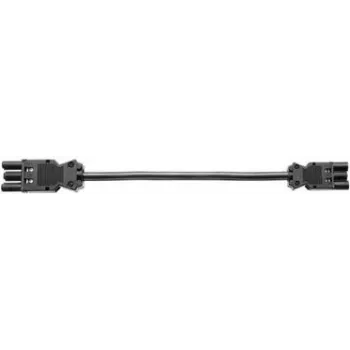 Cable de alimentación Bachmann 375.128 negro 3 m