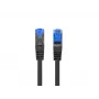 Cable de red LANBERG PCF6A-10CC-1500-BK Cat6a S/FTP RJ-45 recto 15 m negro