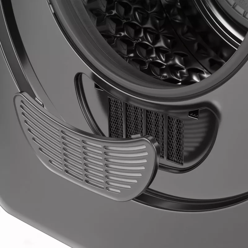 Secadora GreenBlue GB415, secadora doméstica compacta, 3 kg de capacidad, 830 W, tambor 260×460 mm, gris