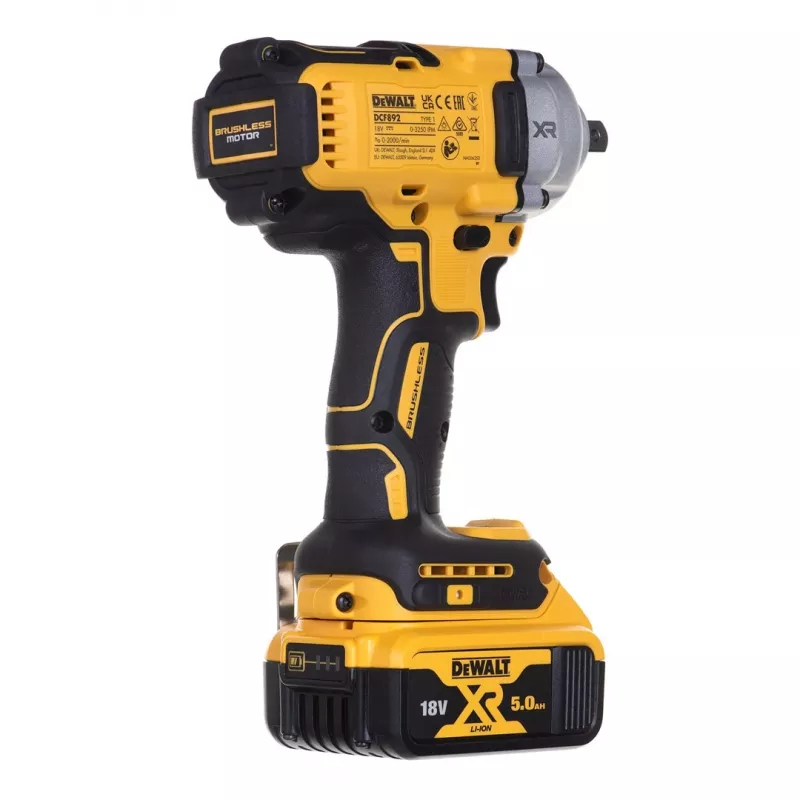 Llave de impacto DeWalt DCF892P2T-QW