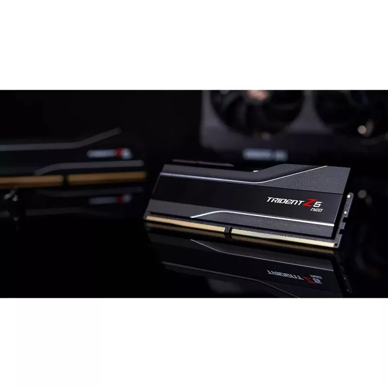 DIMM 32 GB DDR5-6000 (2x 16 GB) Dual-Kit, memoria RAM negra, F5-6000J3636F16GX2-TZ5N, Trident Z5 NEO, AMD EXPO