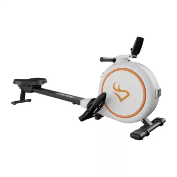 Máquina de remo magnética Deer Run RW600 (blanca)