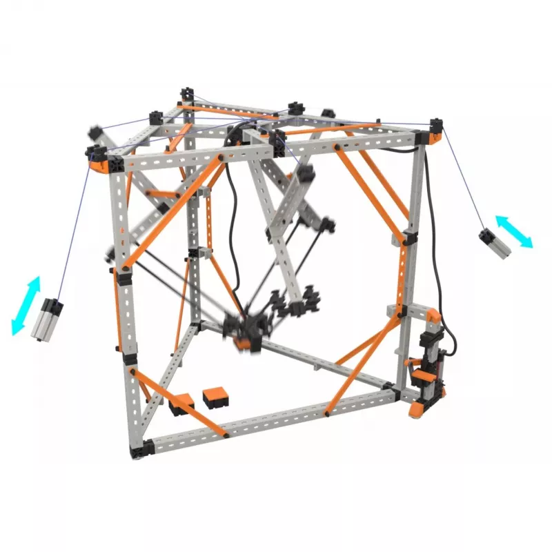 Juego de construcción educativo Fischertechnik Universal Ultimate 576102 — piezas modulares para aprender y prototipar