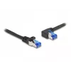 Cable de red DeLOCK RJ45 Cat.6A S/FTP 2 m negro