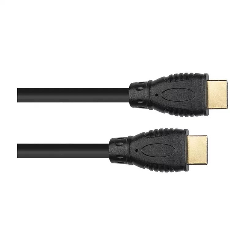 Cable de conexión HDMI 2.0b, 4K / UHD @60Hz, 18 Gbit/s, contactos dorados, negro, 0,5m, Good Connec (4520-005)