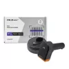 Lector de códigos de barras inalámbrico QOLTEC 50878 1D/2D con base de carga