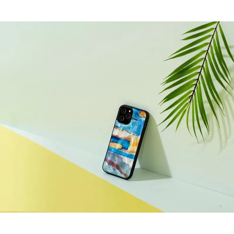 Funda protectora iKins para Apple iPhone 12 Pro Max — azul cielo
