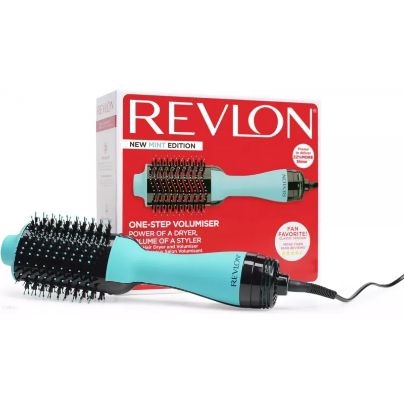 Revlon RVDR5222 One-Step Secador y voluminizador de pelo Cepillo de aire caliente, verde