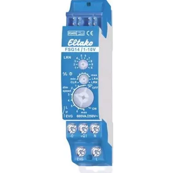 Eltako FSG14/1-10V unidad de control 1–10V para control de iluminación como interruptor regulador
