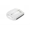 Gofrera Adler AD 3039 — 24 gofres, 1600 W, blanca, antiadherente, asas que no se calientan