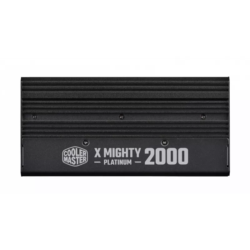 Fuente de alimentación Cooler Master X Mighty Platinum 2000W 230V, ATX 24 polos, 80 PLUS Platinum, negra, ventilador de 12 cm