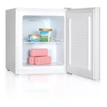Congelador MPM 46-ZS-01B, capacidad 34 l, blanco, independiente, puerta reversible, 230 V, 41 dB
